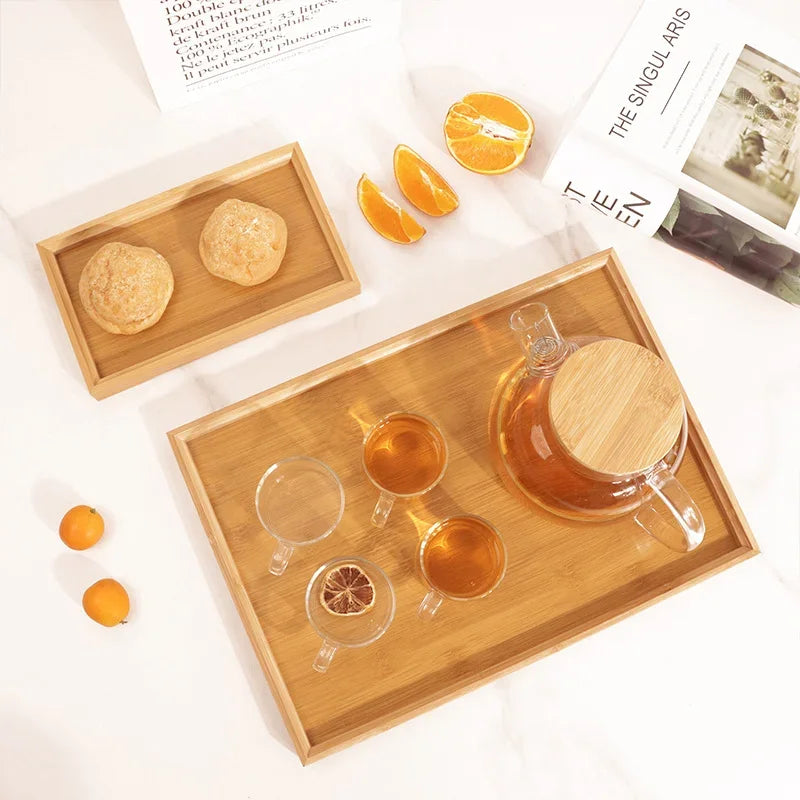 Bamboo Rectangular Tray