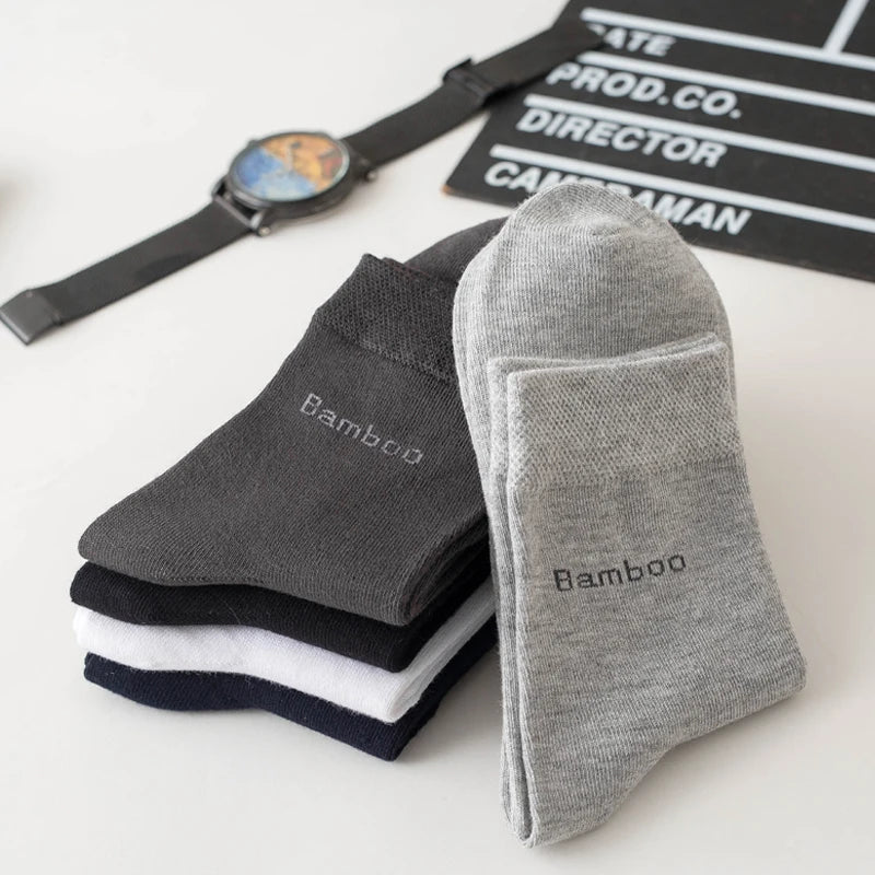 Bamboo Fiber Socks Men 10 pairs