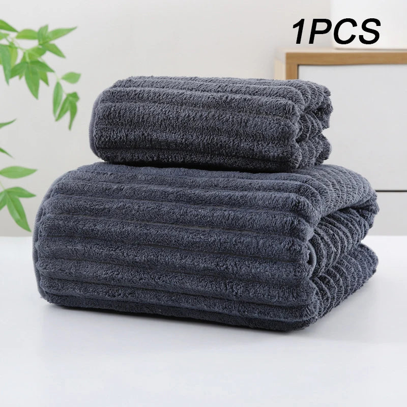 bamboo charcoal fiber bath towel