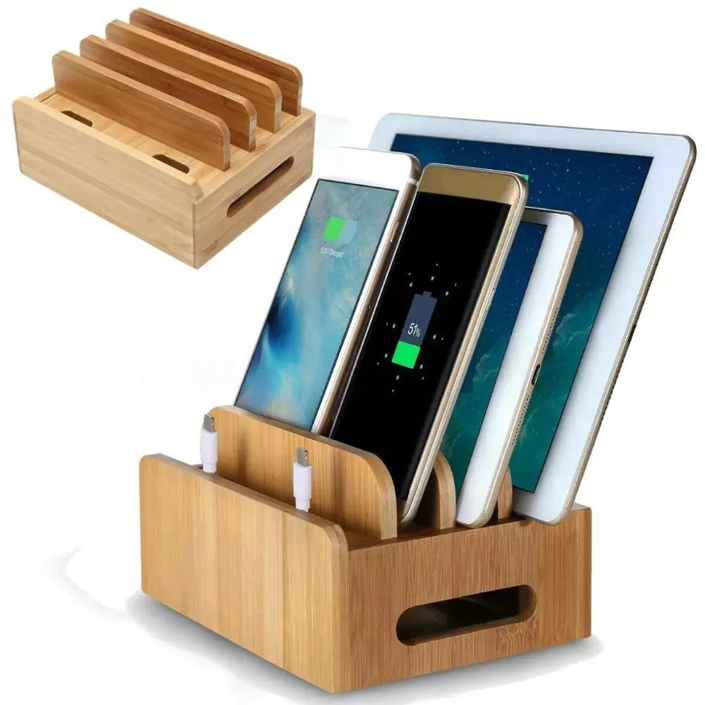 Bamboo Charging Dock