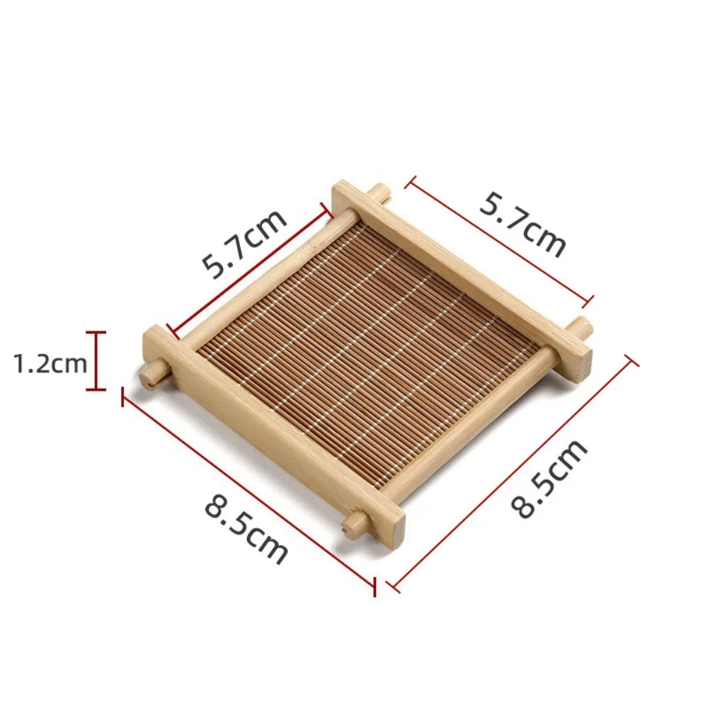 Bamboo Coasters Tea Trays
