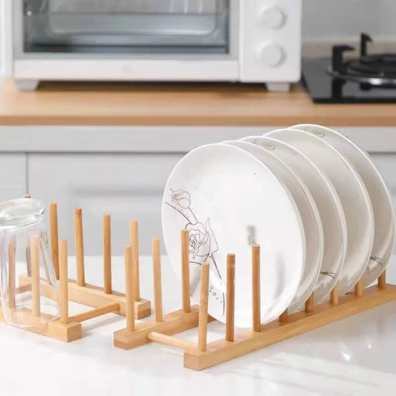 Wooden Stand Rack Kitchen