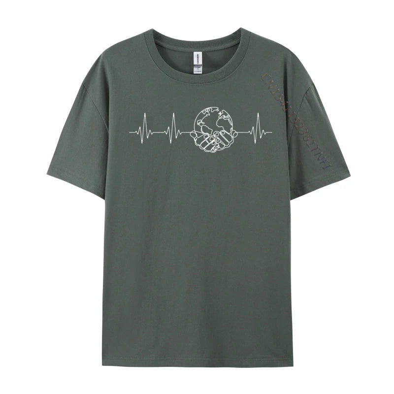 Save The Planet T Shirts Men