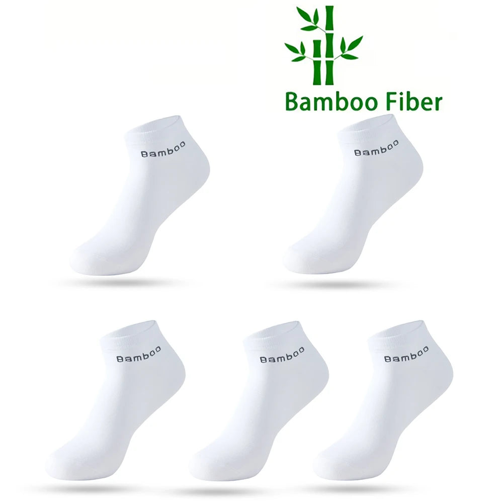 Bamboo Fiber Women Socks 5 Pairs  one size 35-40