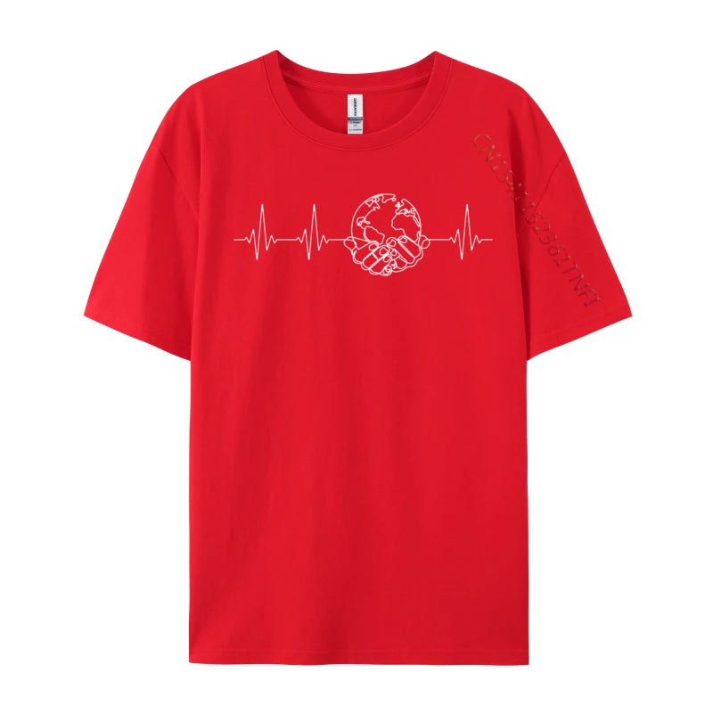 Save The Planet T Shirts Men
