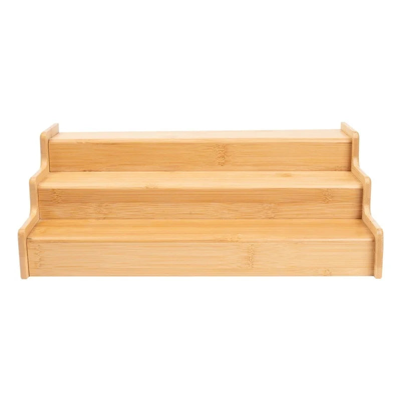 Bamboo Spice Rack Organizer