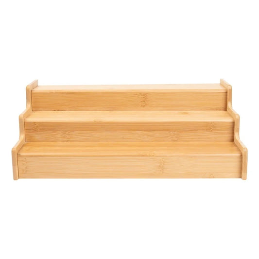 Bamboo Spice Rack Organizer