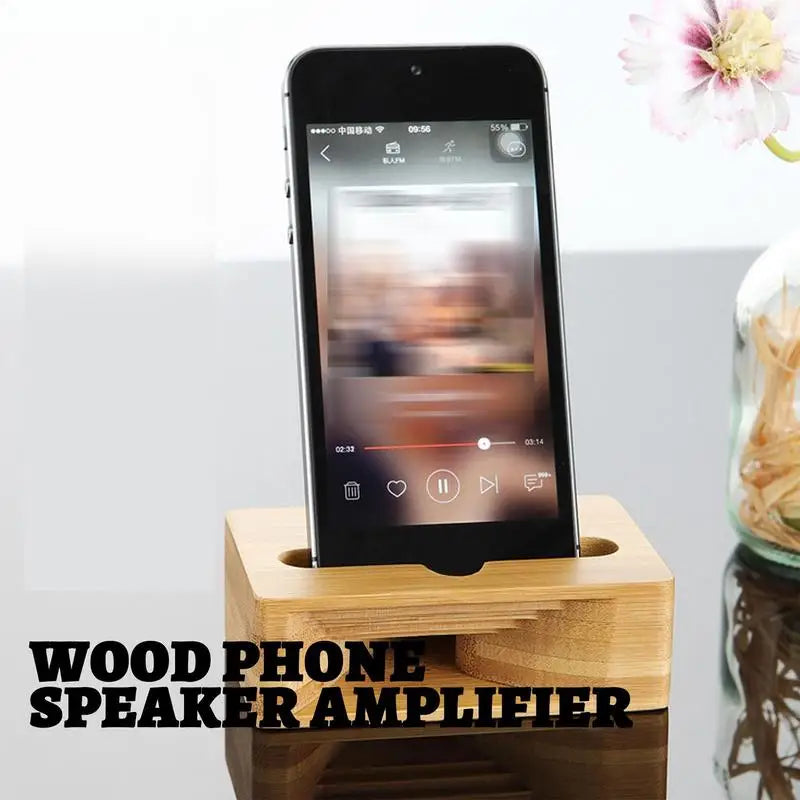 Bamboo Sound Phone Amplifier