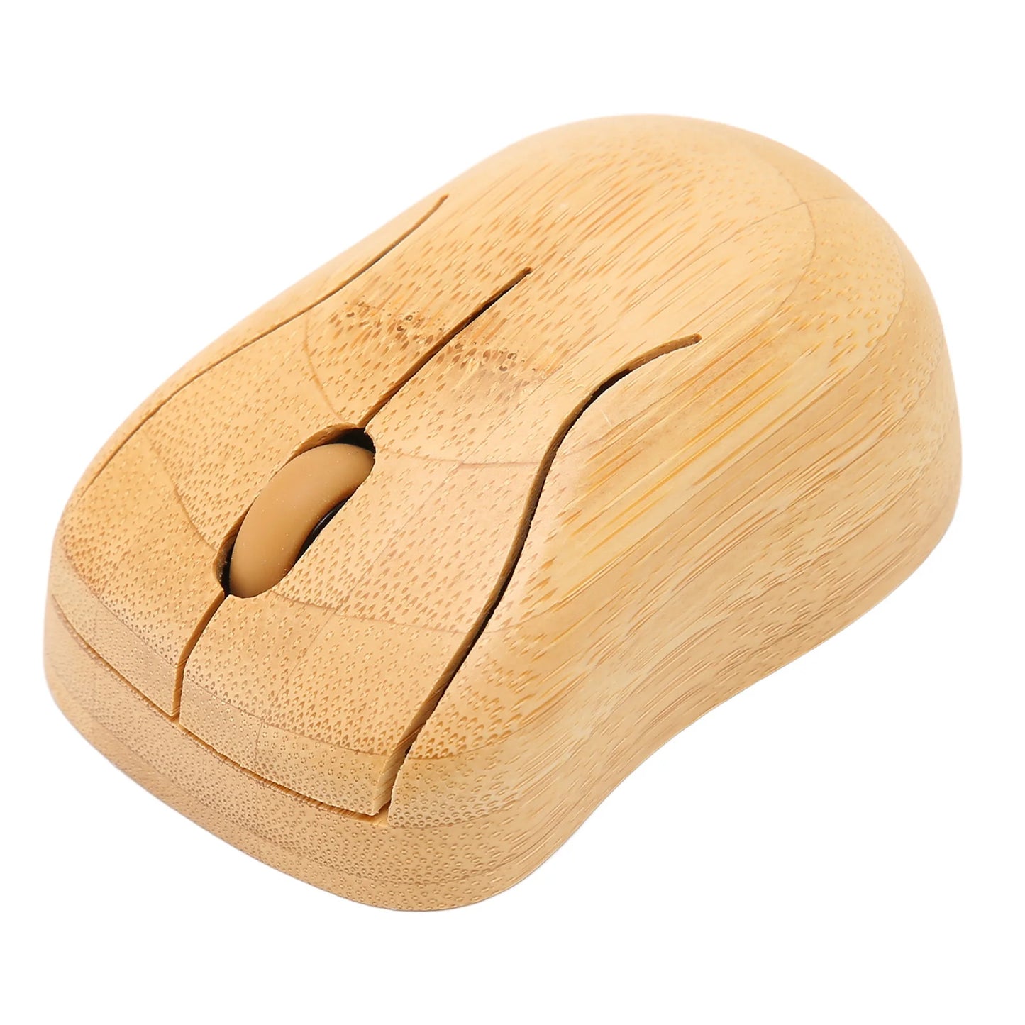 Bamboo Computer Keyboard 1200DPI Mouse for Office Laptop 2.4GHz Wireless