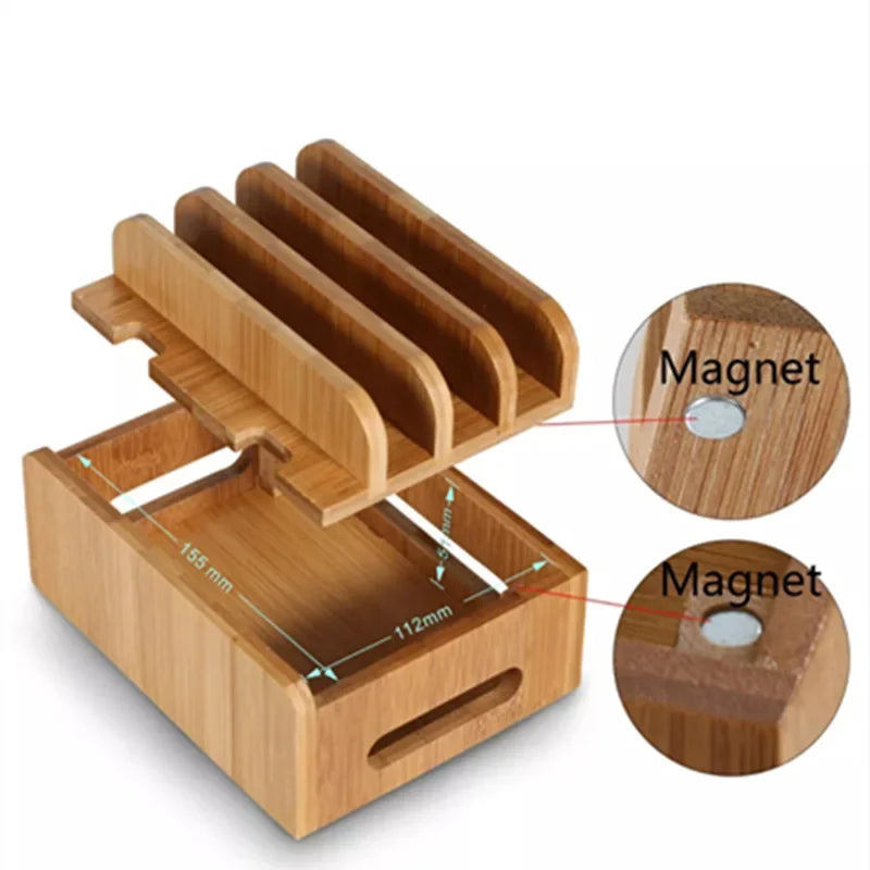 Bamboo Charging Dock