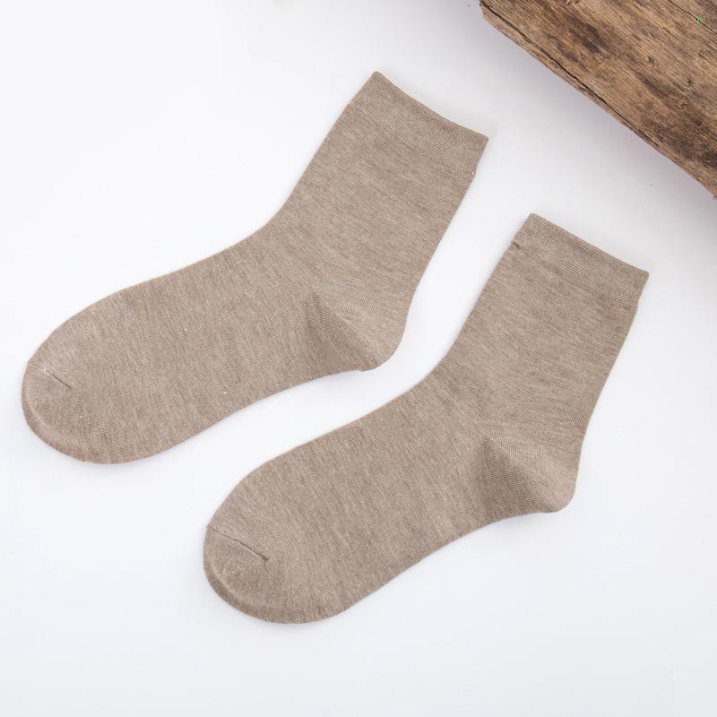 Bamboo Fiber Socks Women's 5 Pairs Colorful
