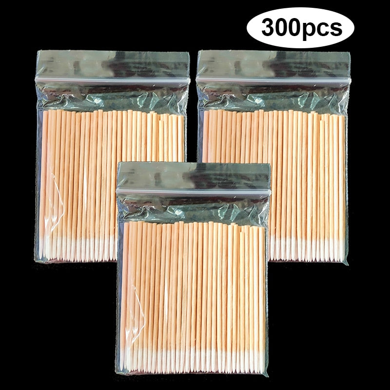 Bamboo Q-tips 500/300/100PCS Cotton Swabs