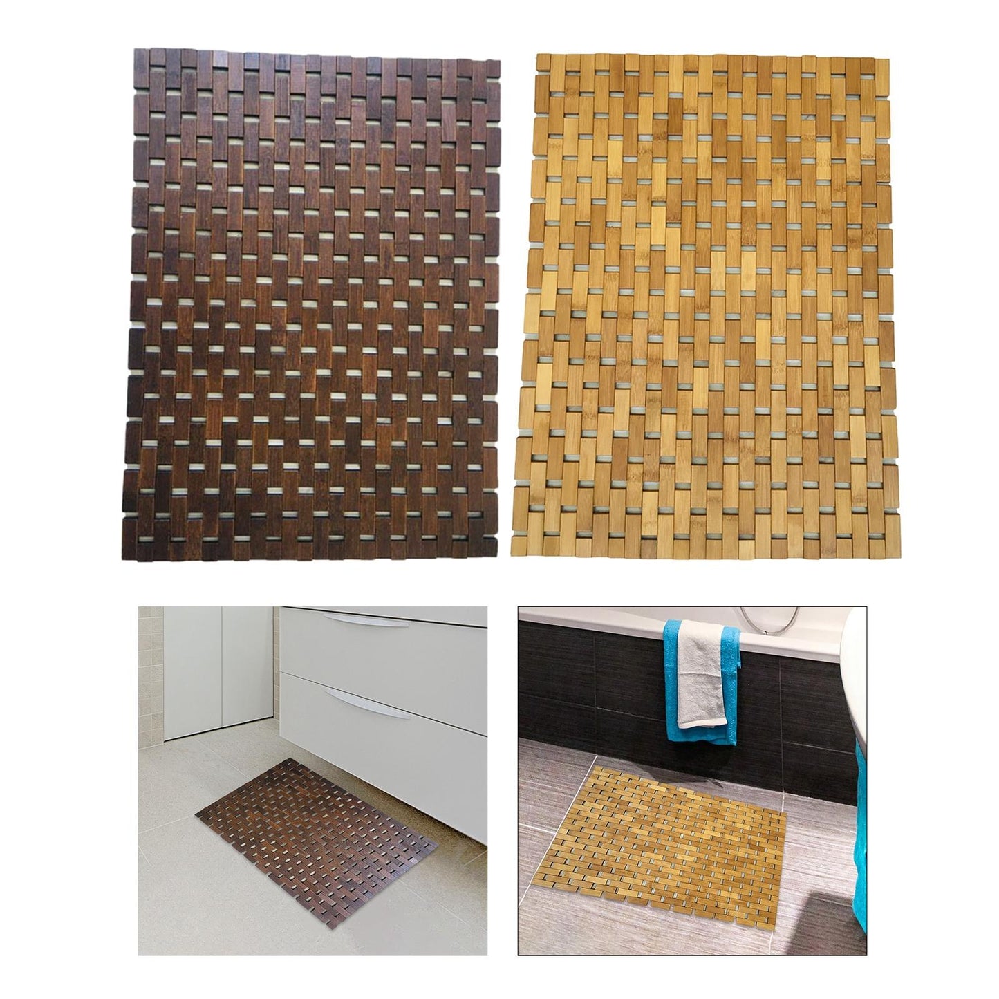 Bamboo Bath Mat, Rug
