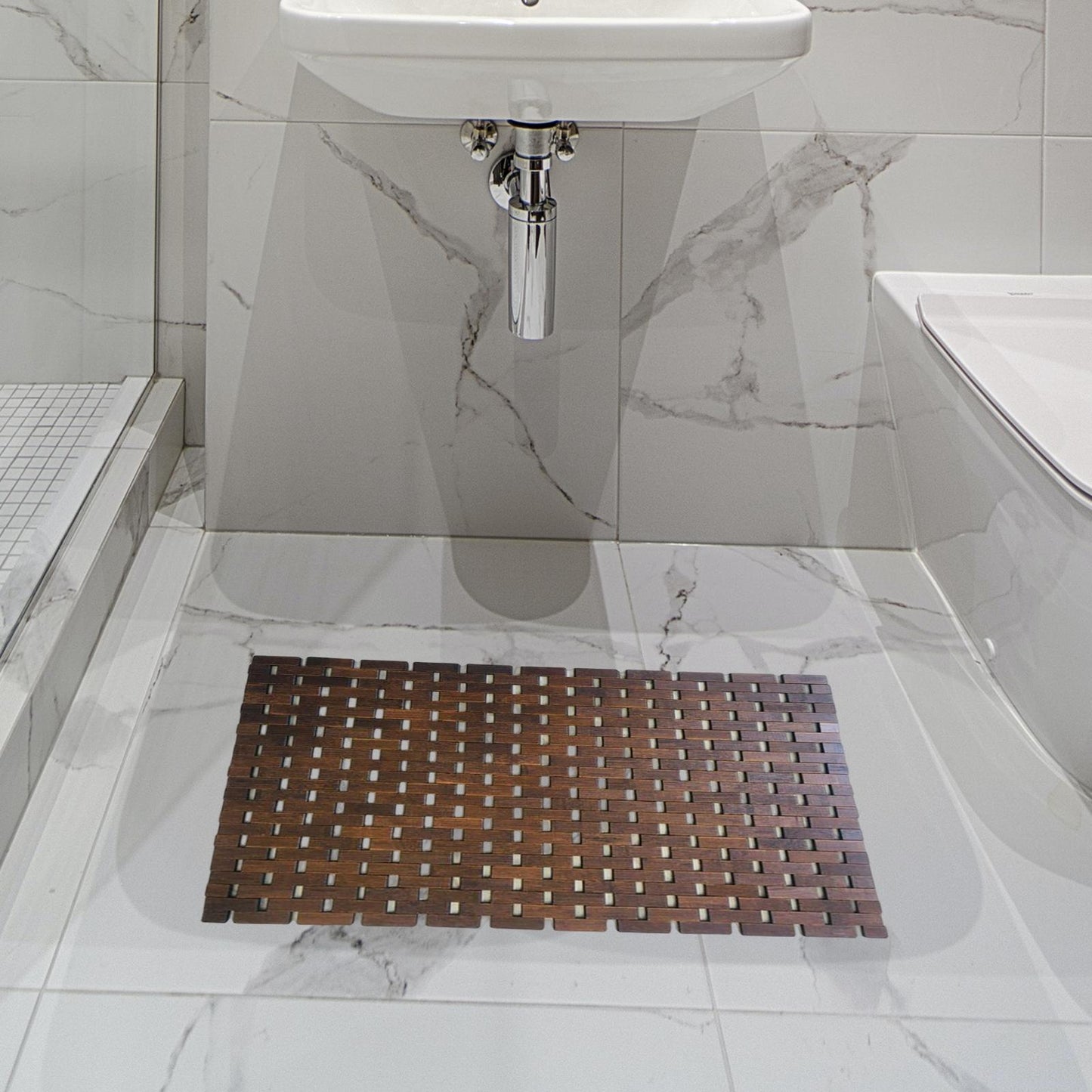 Bamboo Bath Mat, Rug