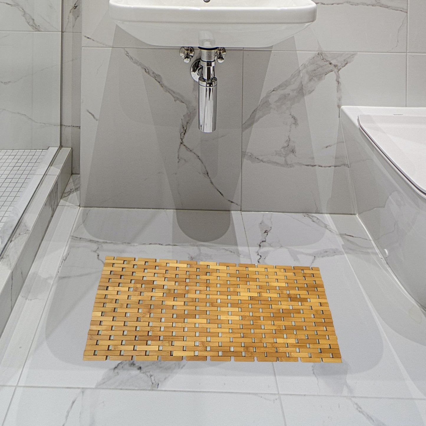 Bamboo Bath Mat, Rug