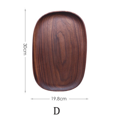 Wood Dinner Plate